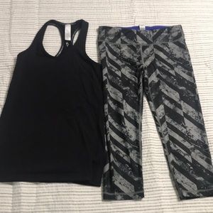 Ivivva Racerback Tank and Leggings